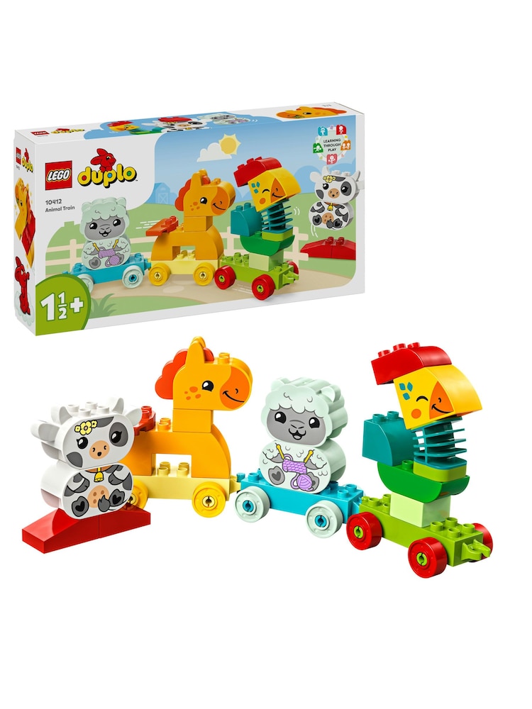 LEGO Duplo My First Animal Train Toddler Learning Toys 10412 - Image 1 of 6