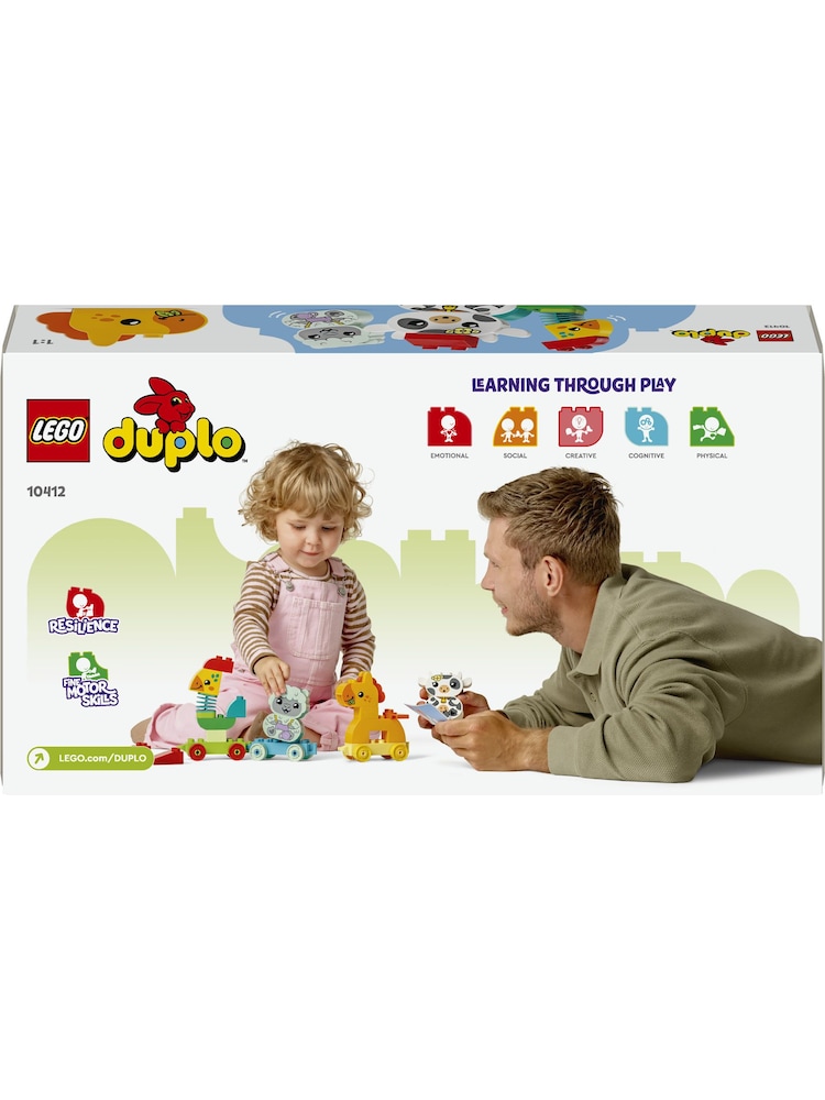 LEGO Duplo My First Animal Train Toddler Learning Toys 10412 - Image 6 of 6
