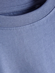 The Set 2 Pack Long Sleeve Mock Layer T-Shirts Multi - Image 4 of 5