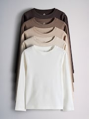 The Set 長袖 Tシャツ 5 枚組 - 画像 1 / 8