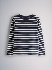 The Set 6 Pack Long Sleeve T-Shirt Blue - Image 6 of 9