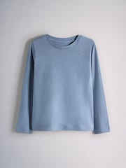 The Set 6 Pack Long Sleeve T-Shirt Blue - Image 7 of 9