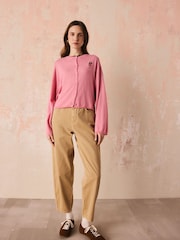 Cath Kidston Pink Bow Detail Cardigan - Image 2 of 6