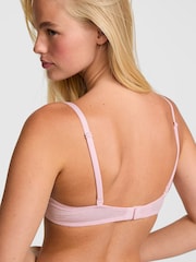 Victoria's Secret Pink Petal Pink Non Wired Lightly Lined Lace Trim Bra - Image 2 of 2
