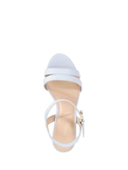 Dune London Blue Standard Fit Merisa Block Heel Sandals - Image 4 of 5