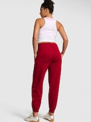 Victoria's Secret PINK Red Lacquer Cuffed Fleece Joggers - Image 2 of 2