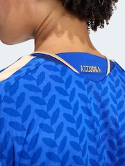 adidas Blue Italy 26 Home Jersey - Image 5 of 7