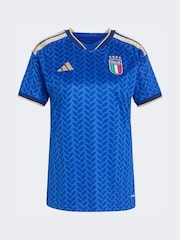adidas Blue Italy 26 Home Jersey - Image 6 of 7