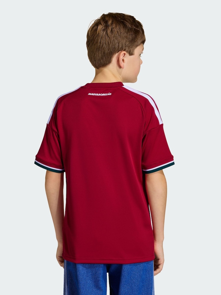 adidas Red Hungary 26 Home Jersey - Image 2 of 5