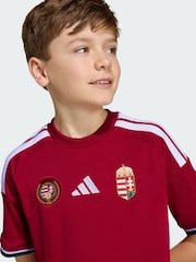 adidas Red Hungary 26 Home Jersey - Image 3 of 5