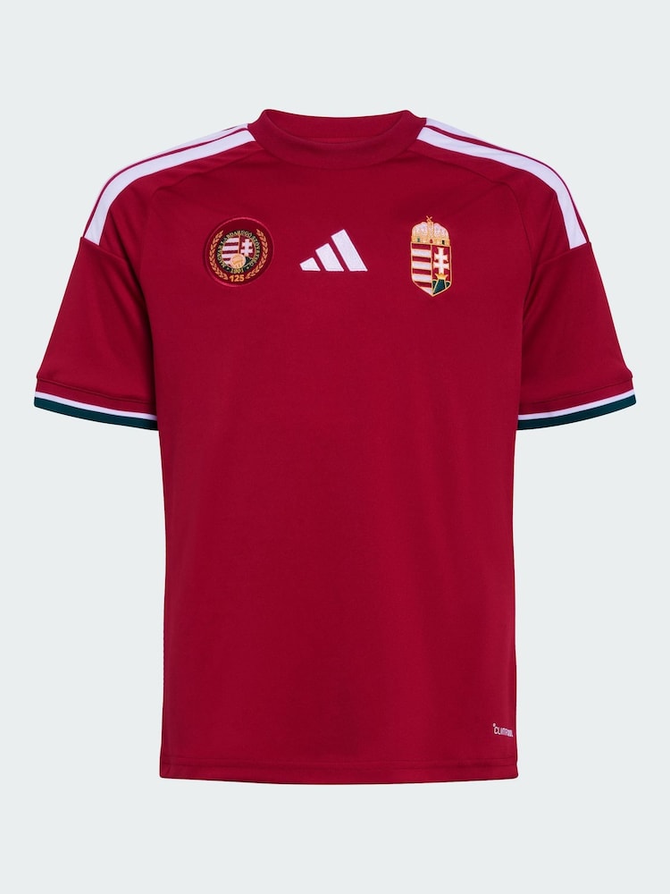 adidas Red Hungary 26 Home Jersey - Image 5 of 5