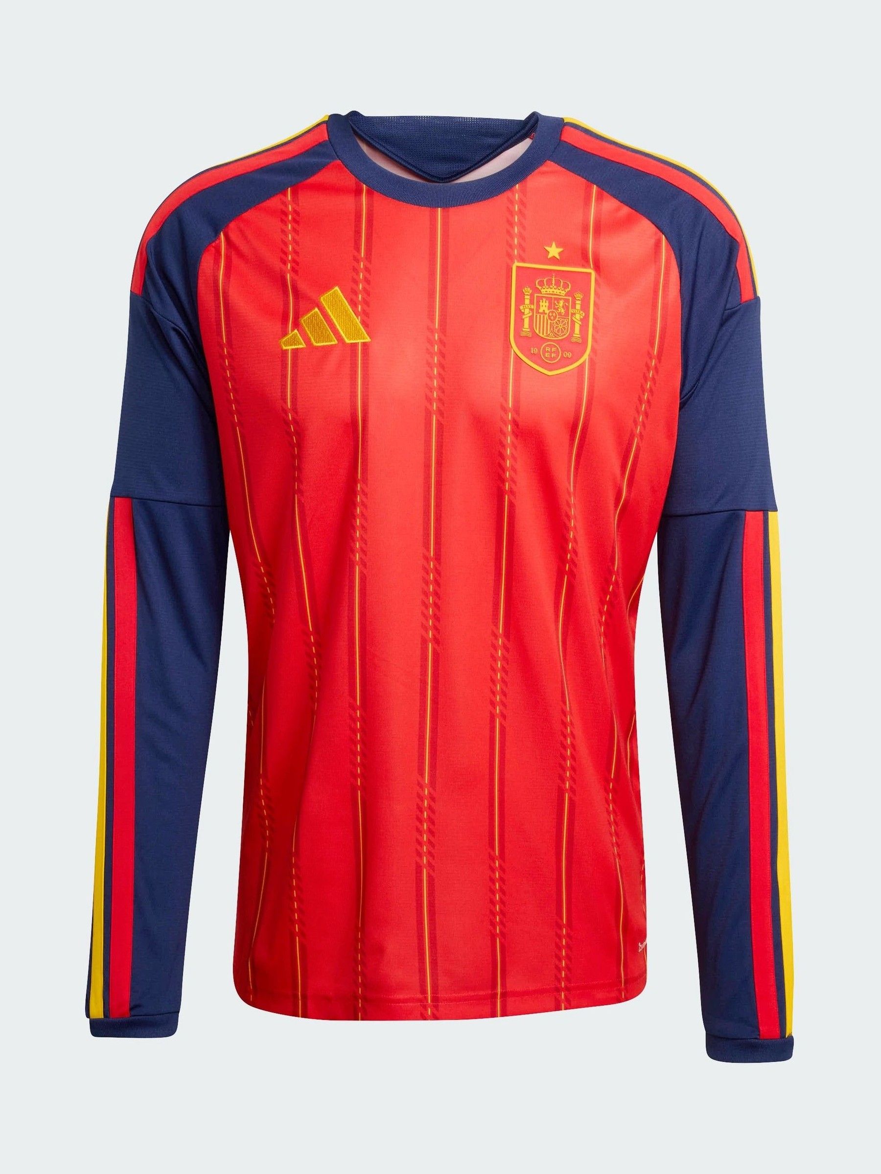 Buy adidas Red Spain 26 Home Replica Long Sleeve Jersey from Next USA