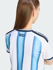 adidas White Argentina 26 Home Jersey - Image 4 of 6