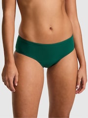 Victoria's Secret Pink Dark Garden Green Hipster Period Knickers - Image 1 of 2