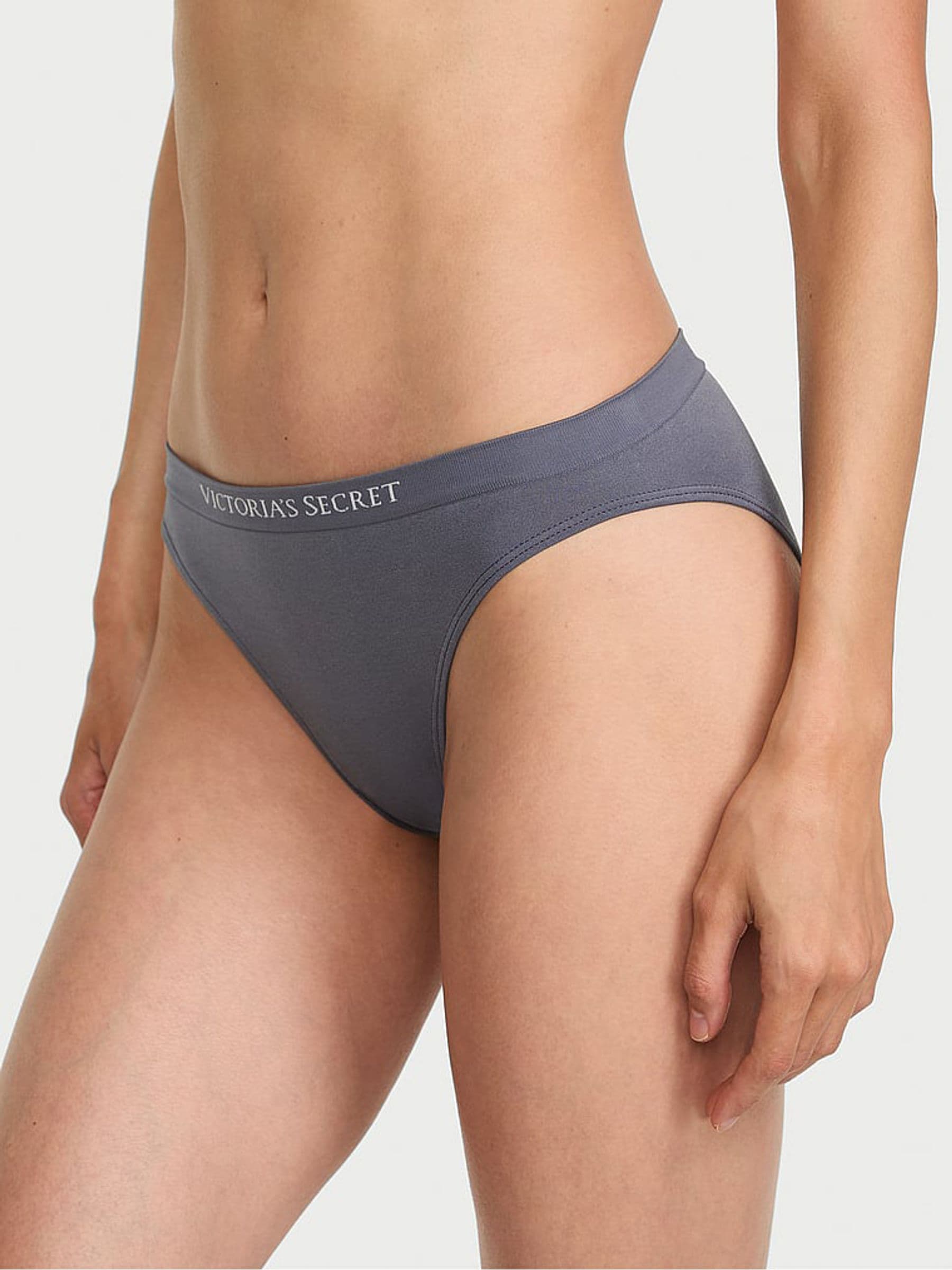 Victoria's Secret Grey Pearl Bikini Knickers