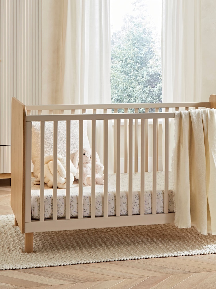 Cuddleco Natural Remi Cot Bed - Image 1 of 5 Cuddleco Natural Remi Cot Bed - Image 1 of 5