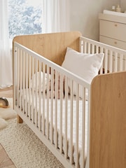 Cuddleco Natural Remi Cot Bed - Image 2 of 5