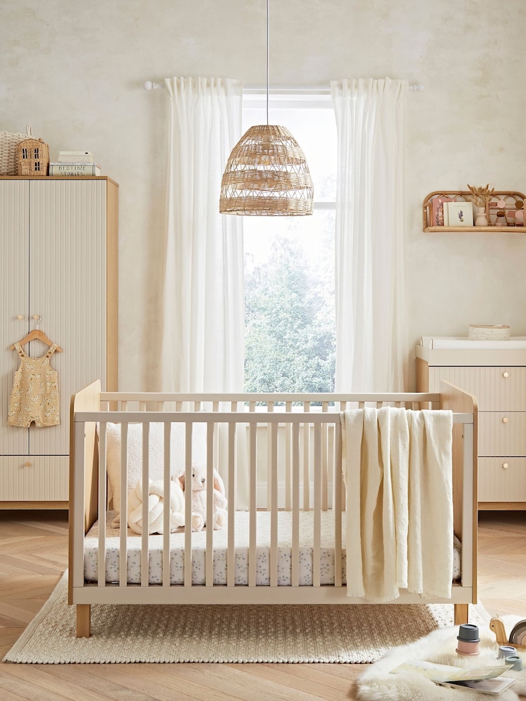 Cuddleco Natural Remi 3 Piece Nursery Furniture Set - Image 1 of 6