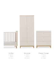 Cuddleco Natural Remi 3 Piece Nursery Furniture Set - Image 6 of 6