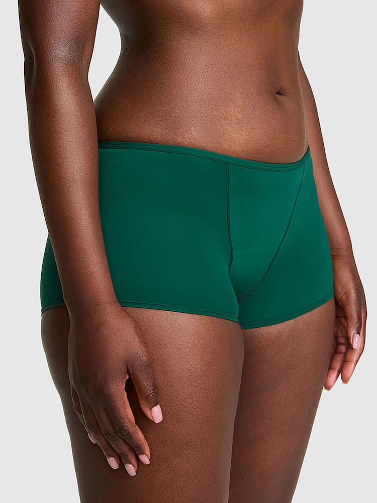 Victoria's Secret Pink Dark Garden Green Boyshort Period Knickers - Image 1 of 2 Victoria's Secret Pink Dark Garden Green Boyshort Period Knickers - Image 1 of 2