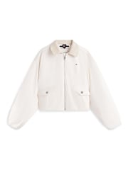 Tommy Hilfiger Textured Back Logo Relaxed Jacket - Imaginea 5 din 5