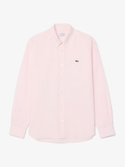 Lacoste Pink Regular Fit Oxford Shirt - Image 5 of 7
