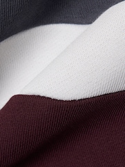 Lacoste Grey Classic Fit Colorblock Fleece Sweatshirt - Image 8 of 8