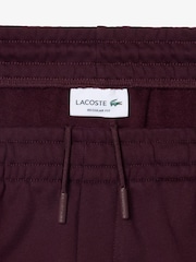 Lacoste Brown Regular Fit Fleece Shorts - Image 2 of 4