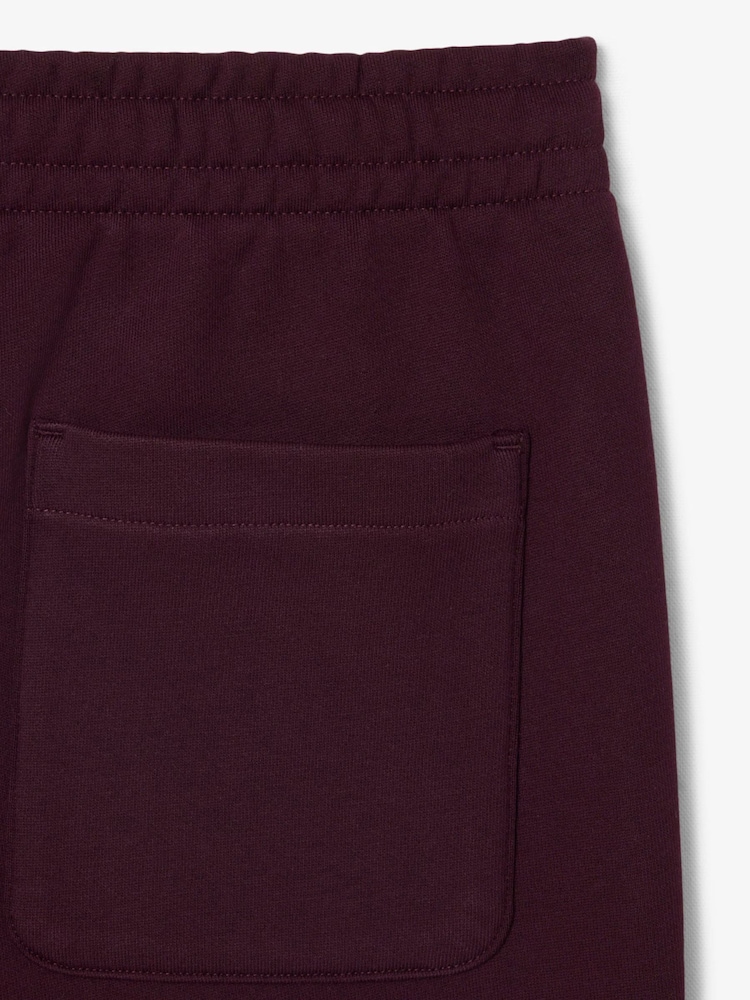 Lacoste Brown Regular Fit Fleece Shorts - Image 4 of 4 Lacoste Brown Regular Fit Fleece Shorts - Image 4 of 4