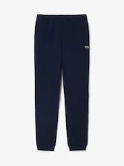 Zils - Lacoste Tapered Fit flīsa joggeri - Attēls 5 no 7
