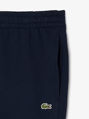 Zils - Lacoste Tapered Fit flīsa joggeri - Attēls 6 no 7