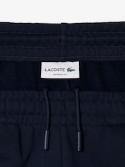 Zils - Lacoste Tapered Fit flīsa joggeri - Attēls 7 no 7