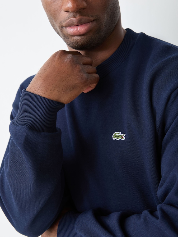 Lacoste Classic Fit Fleece Sweatshirt - Afbeelding 4 van 4 Lacoste Classic Fit Fleece Sweatshirt - Afbeelding 4 van 4