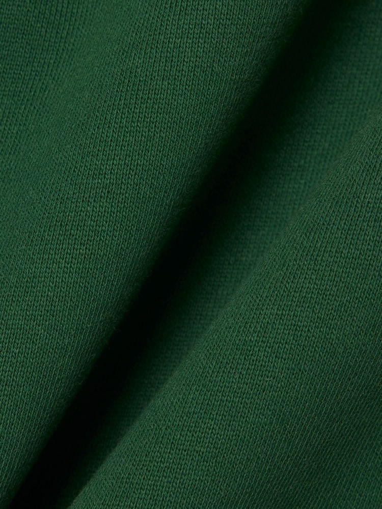 Lacoste Green Classic Fit Fleece Sweatshirt - Image 3 of 3 Lacoste Green Classic Fit Fleece Sweatshirt - Image 3 of 3
