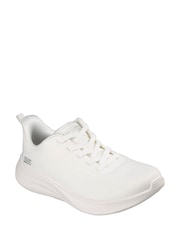 Skechers White Bobs Moda Flex Easy Dawn Trainers - Image 3 of 5