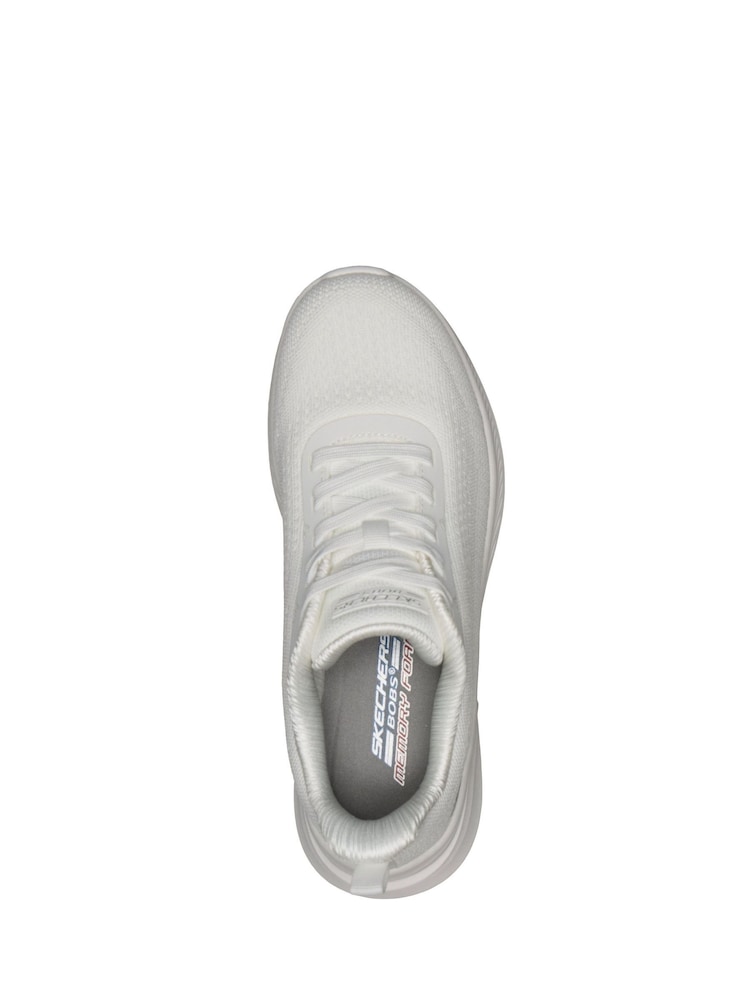 Skechers White Bobs Moda Flex Easy Dawn Trainers - Image 5 of 5