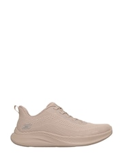 Skechers Natural Bobs Moda Flex Easy Dawn Trainers - Image 1 of 5