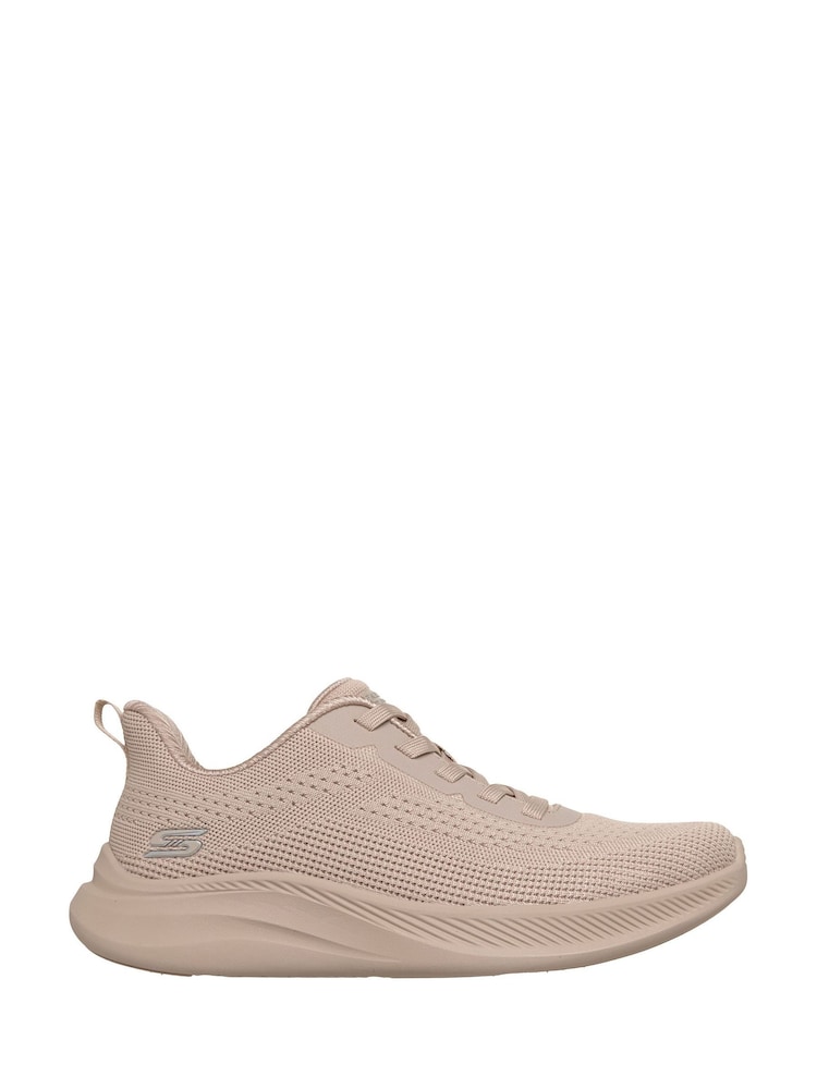 Skechers Natural Bobs Moda Flex Easy Dawn Trainers - Image 1 of 5