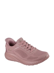 Skechers Pink Bobs Squad Chaos Current Muse Trainers - Image 3 of 5