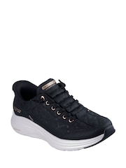Skechers Black Contour Foam Golden Hour Trainers - Image 3 of 5