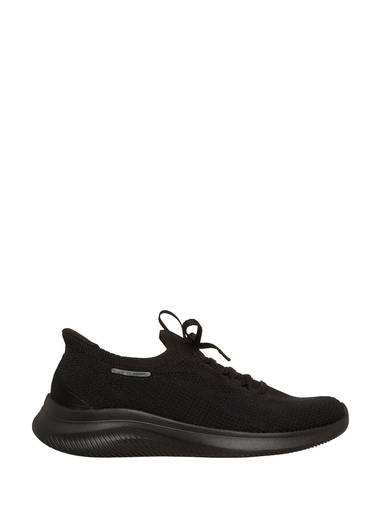 Skechers Black Ultra Flex 4.0 Trainers - Image 1 of 5 Skechers Black Ultra Flex 4.0 Trainers - Image 1 of 5