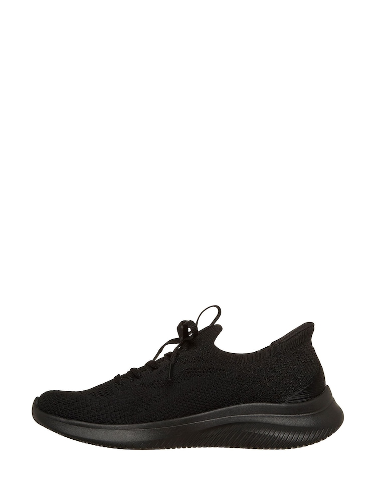 Skechers Black Ultra Flex 4.0 Trainers - Image 2 of 5 Skechers Black Ultra Flex 4.0 Trainers - Image 2 of 5