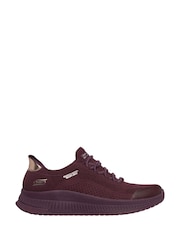Skechers Red Bobs Squad 4 Dire Step Trainers - Image 1 of 2