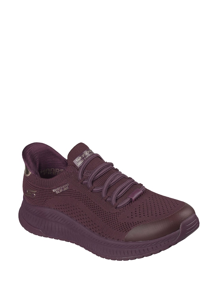 Skechers Red Bobs Squad 4 Dire Step Trainers - Image 2 of 2