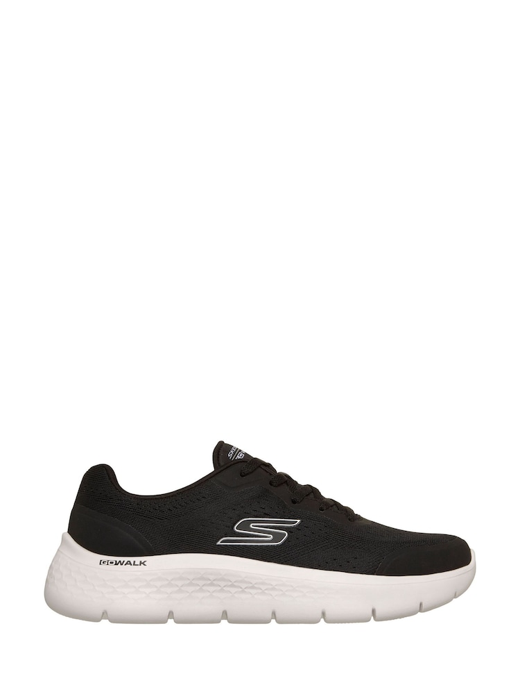 Skechers Black Go Walk Flex Serenity Trainers - Image 1 of 5