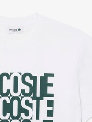 Κοντομάνικο μπλουζάκι Lacoste με στάμπα σε κλασική εφαρμογή - Εικόνα 7 από 8