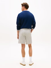 Tommy Hilfiger Blue Dover Seersucker Stripe 8" Inseam Chino Shorts - Image 3 of 5
