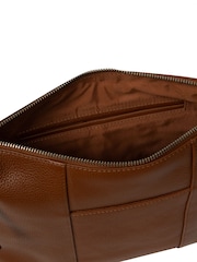 Cultured London Sylvie Leather Shoulder Black Bag - Image 5 of 7