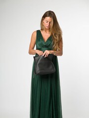 Cultured London Isabetta Leather Clutch Black Bag - Image 2 of 7