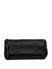 Cultured London Isabetta Leather Clutch Black Bag - Image 4 of 7